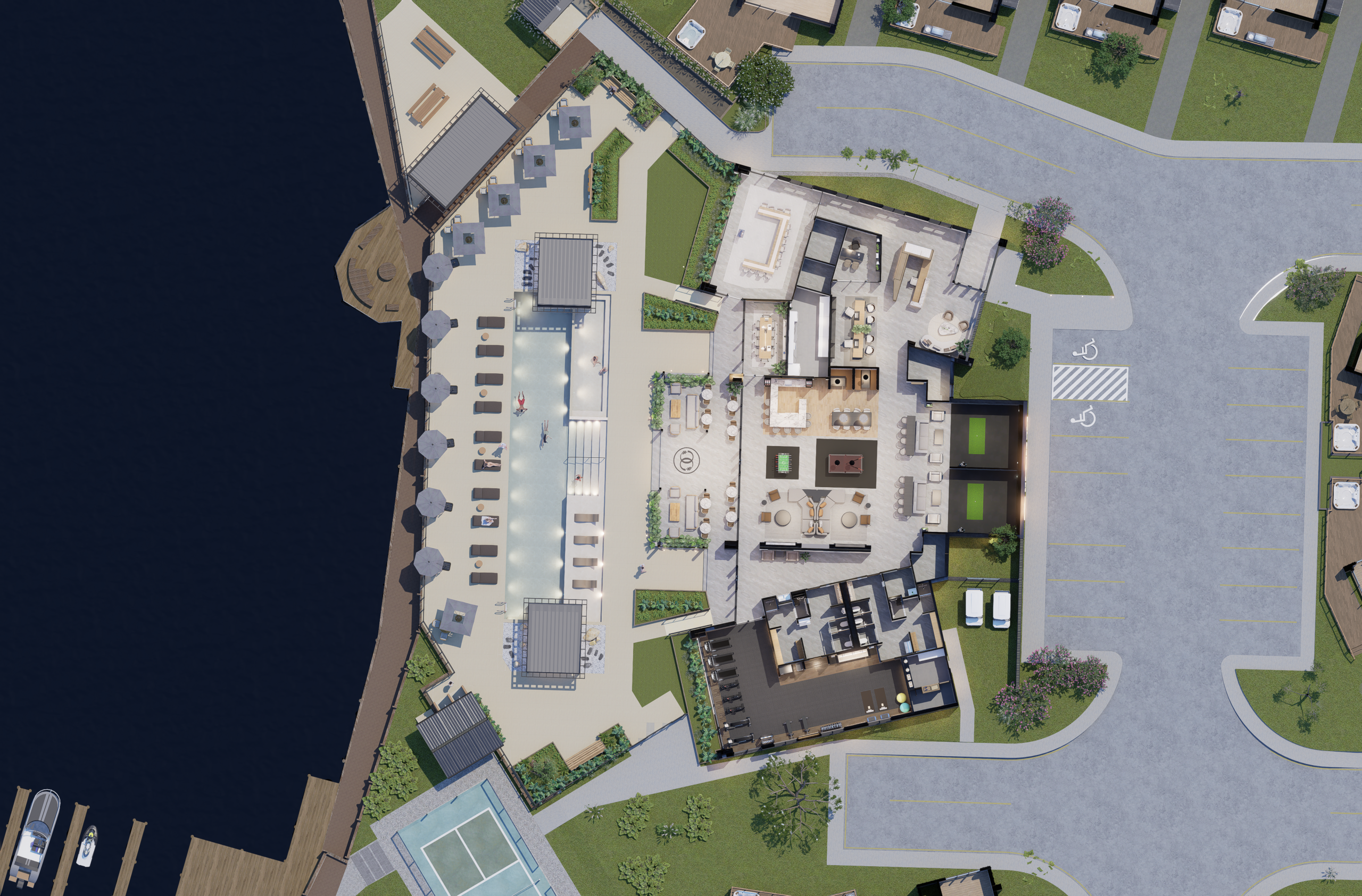 Clubhouse floor plan